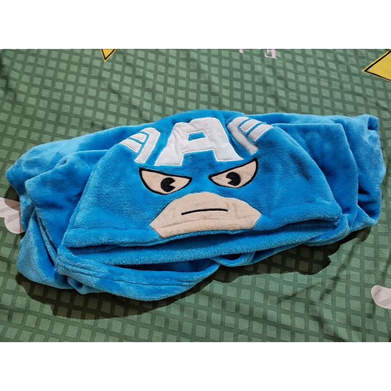 PRELOVED MINISO SELIMUT MARVEL CAPTAIN AMERICA
