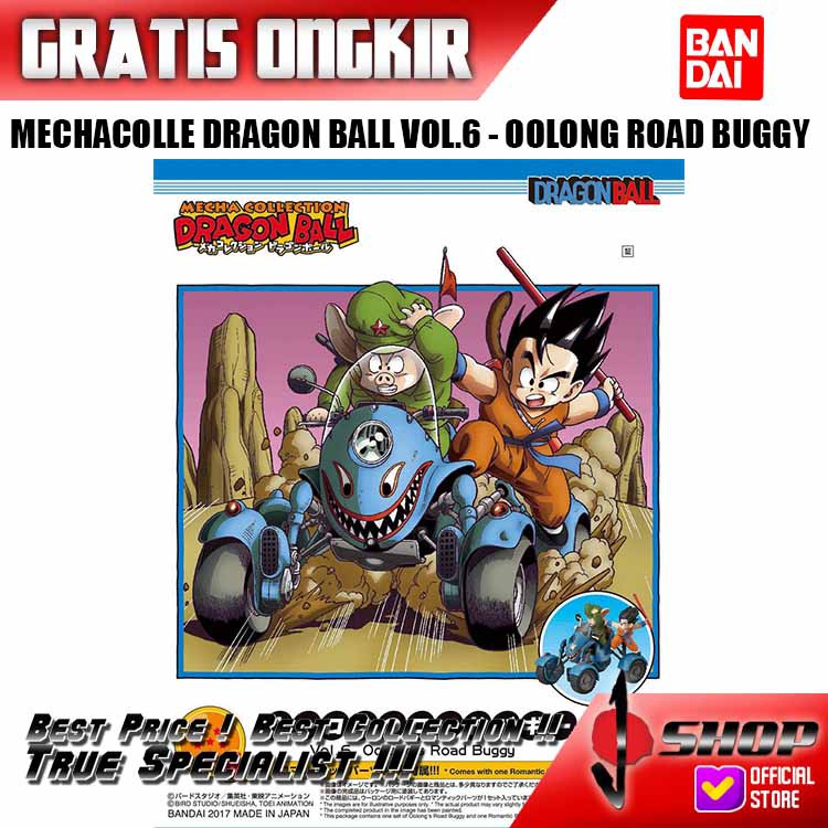 MECHACOLLE DRAGON BALL VOL.6 OOLONG'S ROAD BUGGY