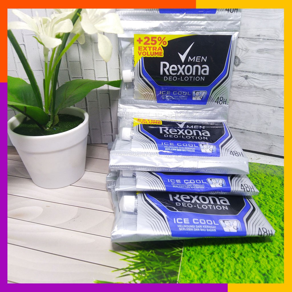 REXONA DEODORANT sachet men dry serum women deodorant ice cool