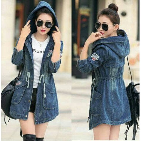 Coat Long Coat Jaket Hodie Jaket Jeans Jaket Denim Jaket Lerosey