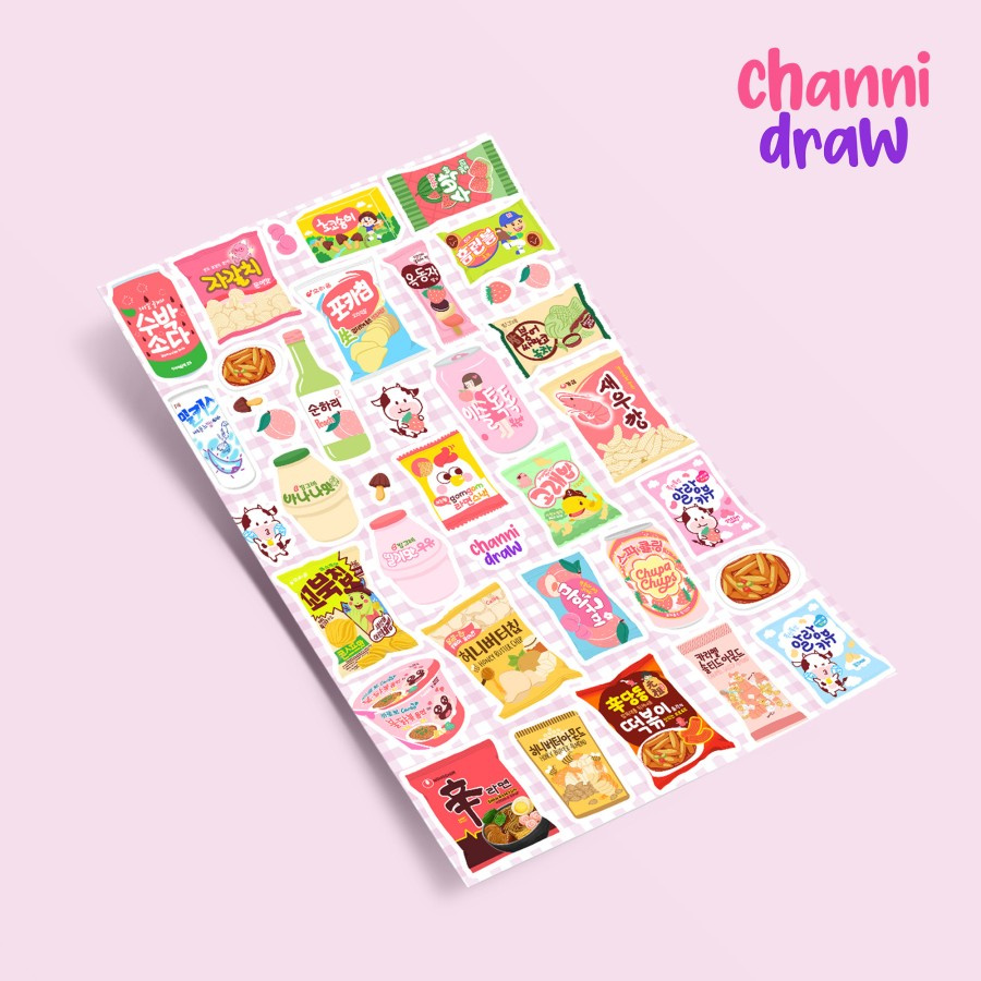 

Sitcker Pack Channidraw Unik Lucu