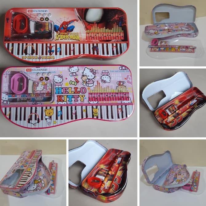 

Tempat Pensil Set Karakter Anak - Paket Kotak Box Alat Tulis Sekolah