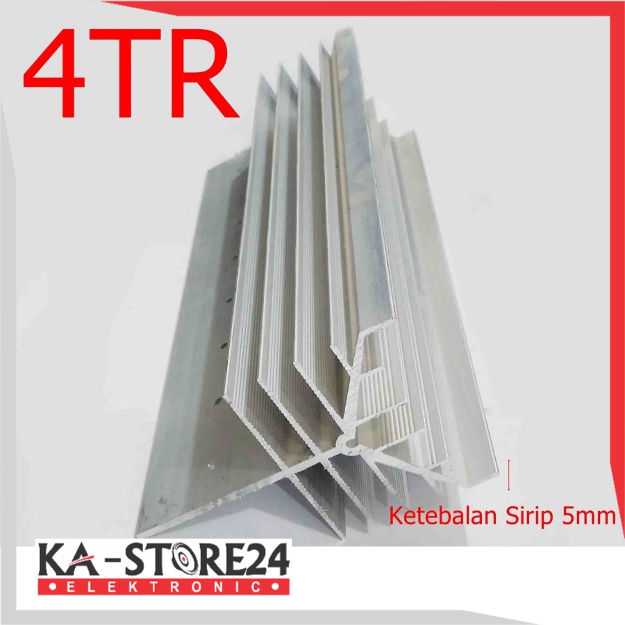 PENDINGIN HEATSINK 4 TR SANKEN TRANSISTOR FINAL SANKEN BOR MODEL Y