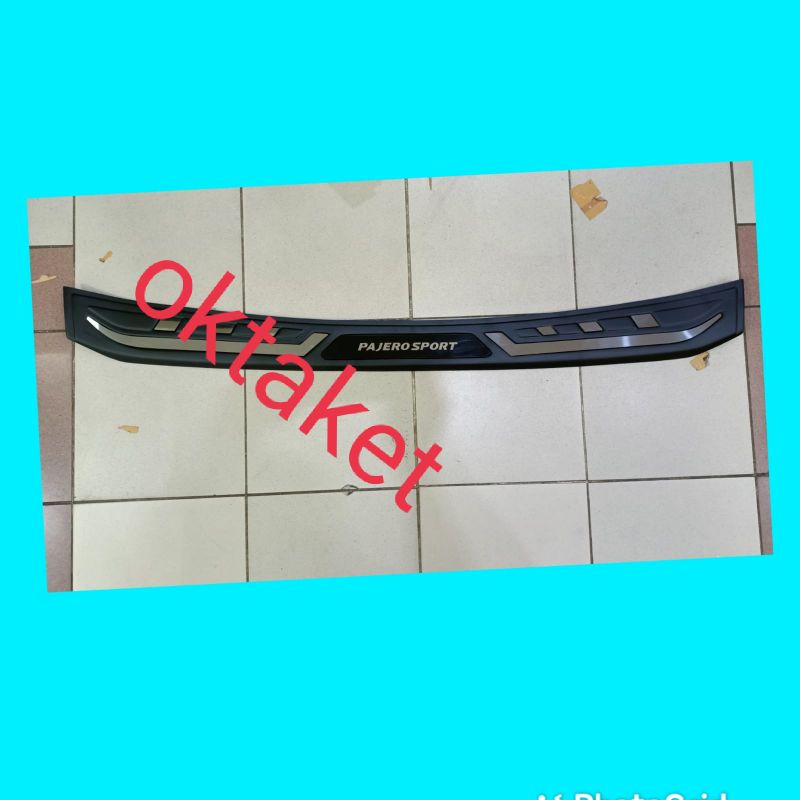 TERBARU sillplate belakang all new Pajero 2021 deluxe style hitam list chrome