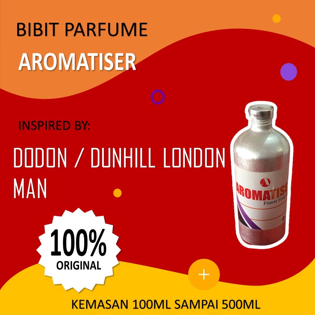 Bibit Parfum AROMATISER DODON searah dengan DUNHILL LONDON MAN