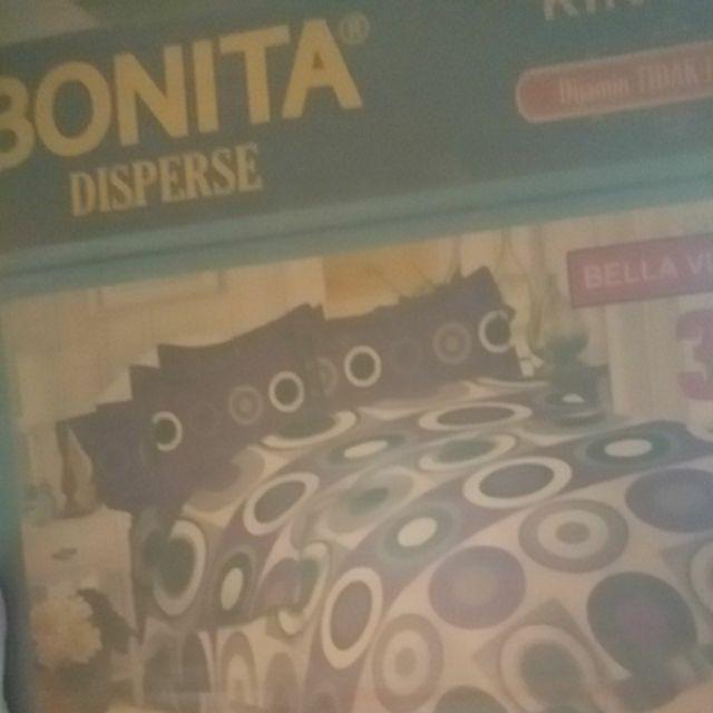 Sprei Bonita King 180 Cm X 200 Cm Corak Bellavista