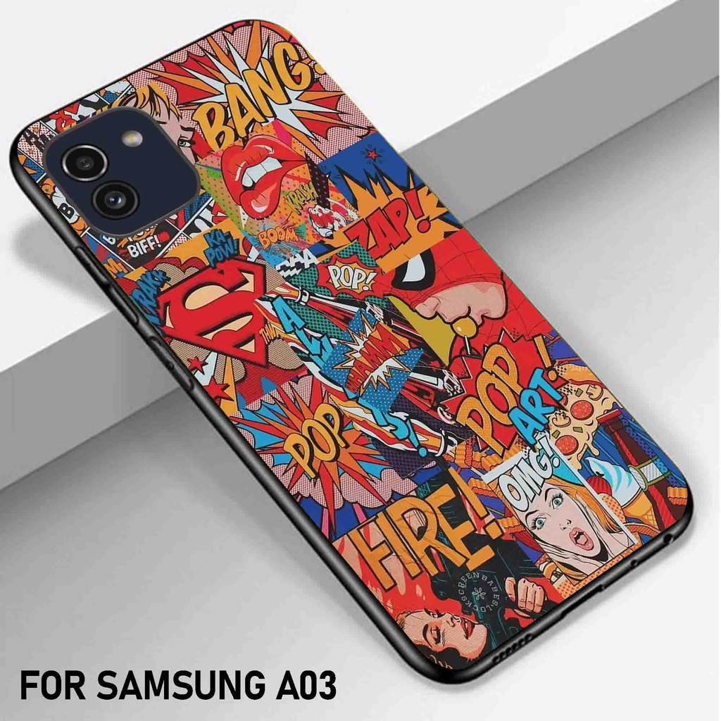 Case Samsung A03 - Hardcase Samsung A03  - Softcase Samsung A03 - Cassing Elegant Samsung A03 - Kesi
