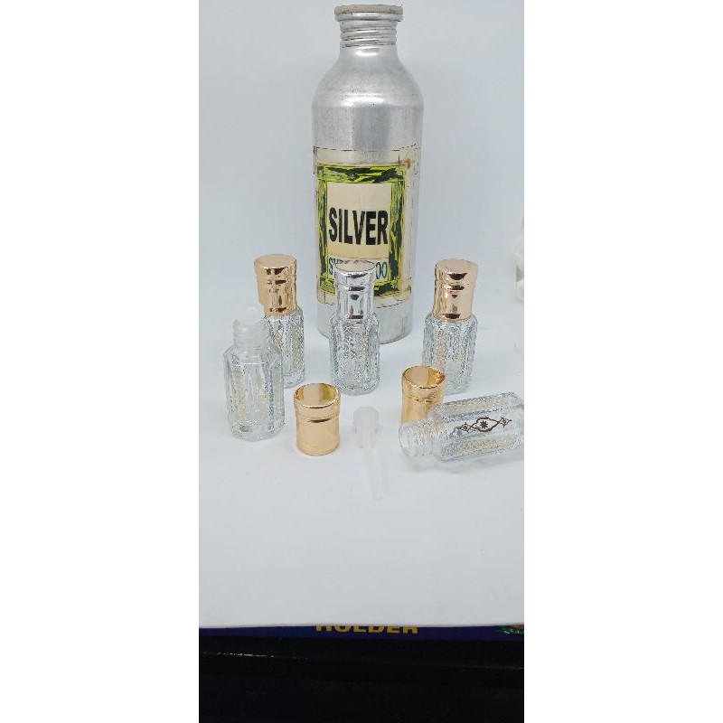 parfum silver super bibit murni 100 % non alkohol