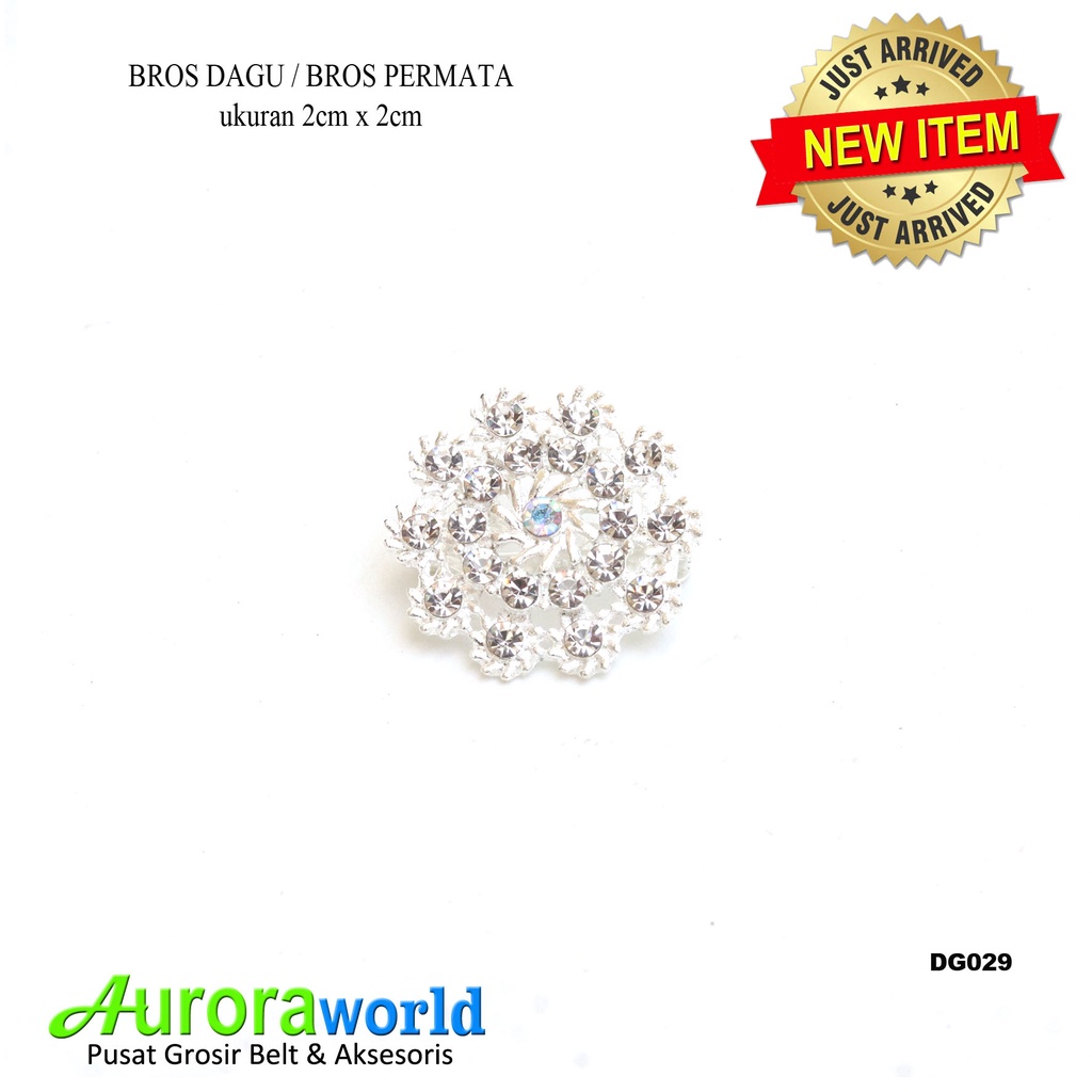 Auroraworld Bros hijab Bros Dagu Pin Hijab Mewah