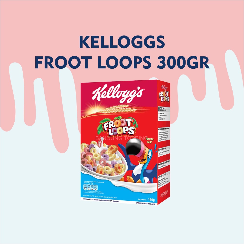 

Kelloggs sereal froot loops 300gr