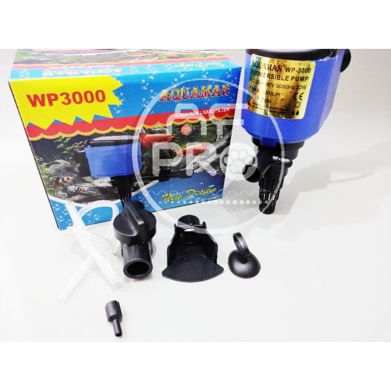 Promo murah pompa aquarium kolam AQUAMAN WP 3000