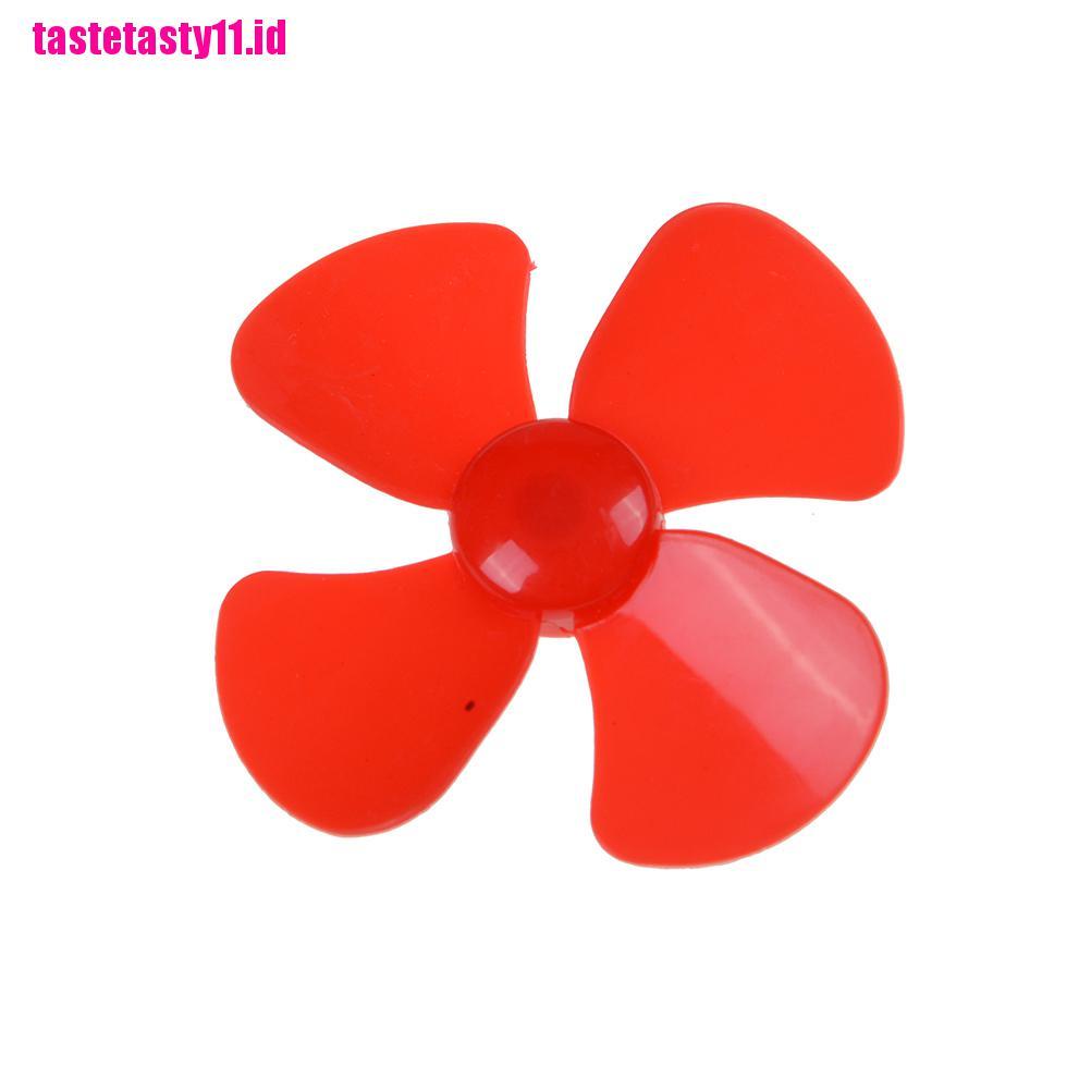 【TTID】6pcs High quality ABS Plastic Propeller 4 blade model accessories 2mm X 5