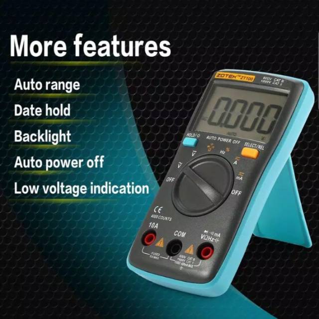 Multimeter digital ZOTEK ZT100 Multitester