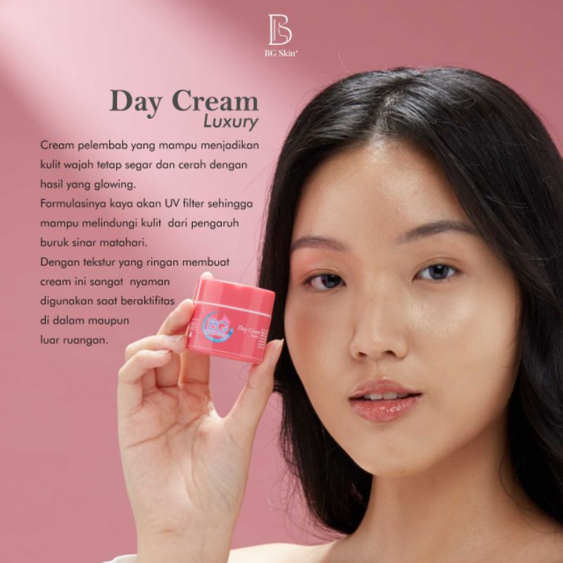 BG SKIN BRIGHTENING DAY CREAM KRIM SIANG BG SKIN SPF 30