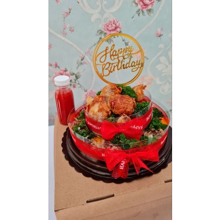 Dimsum Cake Birthday kukus &amp; goreng 30 pcs