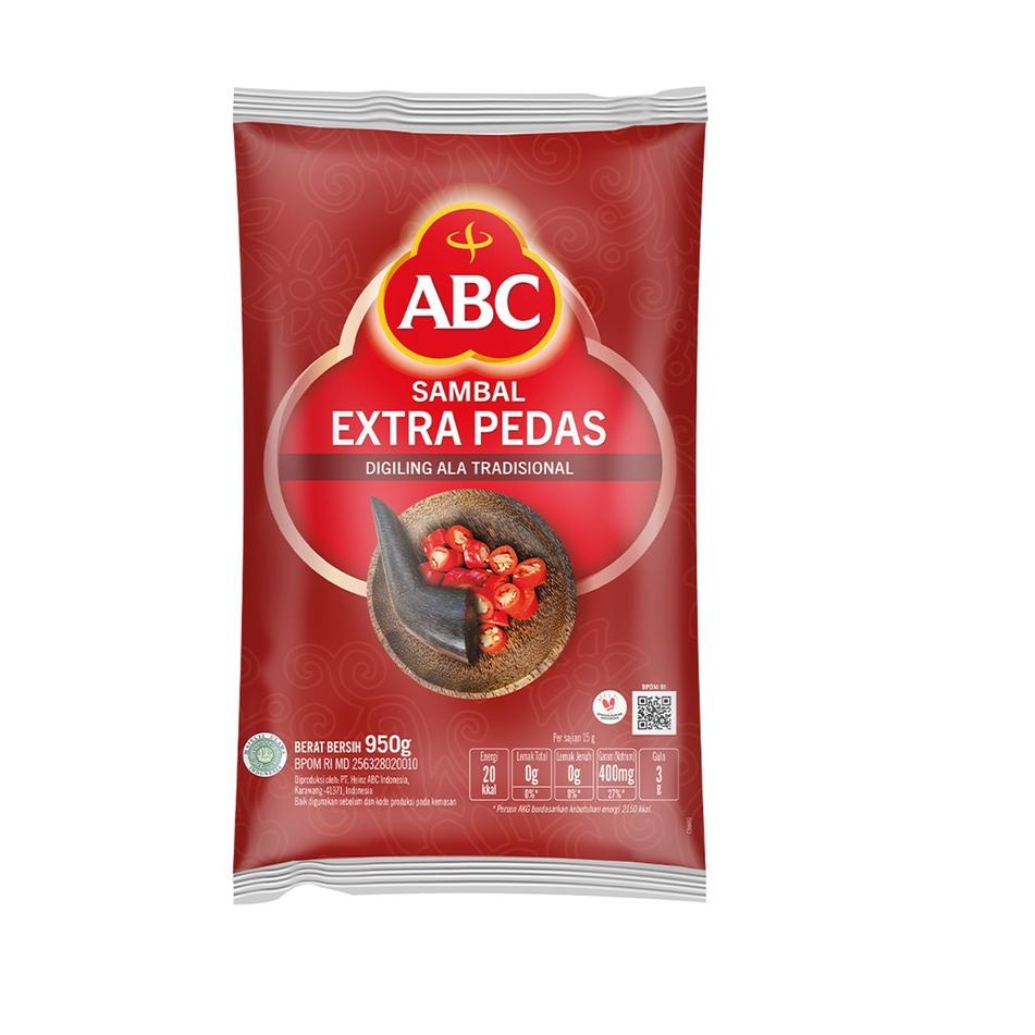 

【ORI】 ABC Saus Sambal Extra Pedas 950 gr - Multi Pack 3 pcs murah