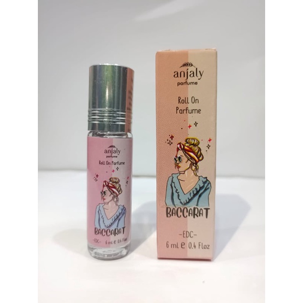 [6 ml] ANJALY ROLL ON PERFUME 6 ml ORIGINAL BPOM - ANJALY PARFUM MINI 6ML