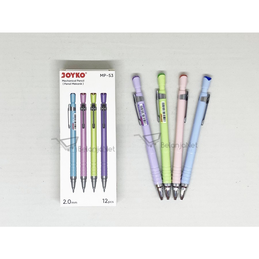 Pensil Mekanik | Mechanical Pencil Joyko MP-53 2.0 mm [1 LUSIN]