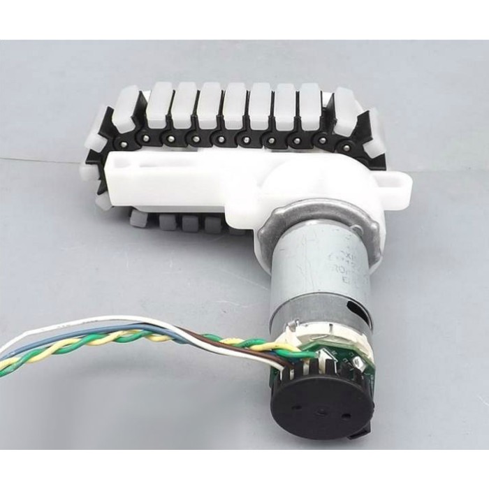 DC 12V motor Gear box Robot Tank + rotary encoder + rubber wheel set