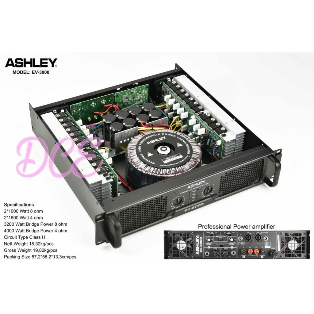 Power ASHLEY EV3000 EV 3000 ASHLEY ORIGINAL