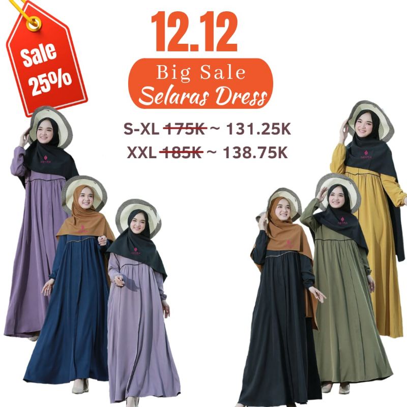 SELARAS DRESS BY NAYMA HIJAB