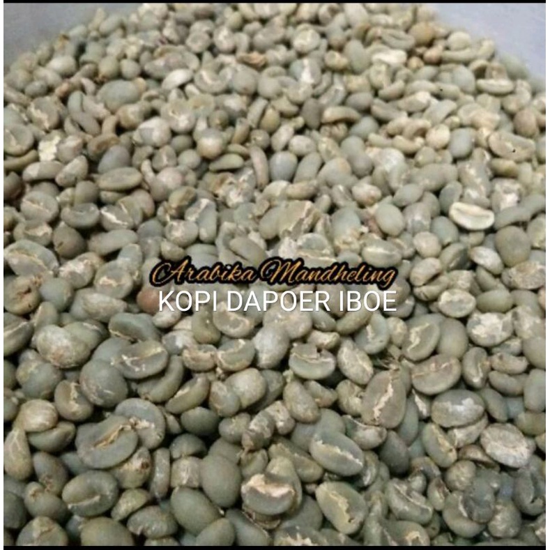 

Green bean biji kopi arabika mandheling 1kg arabica mandailing proses full wash