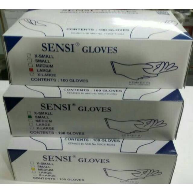 Sarung tangan Latex sensi Gloves