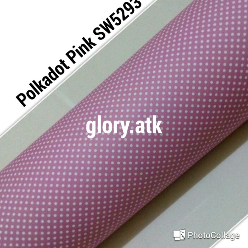 

KERTAS KADO SANSAN WAWA/SANWA POLKADOT PINK SW5293