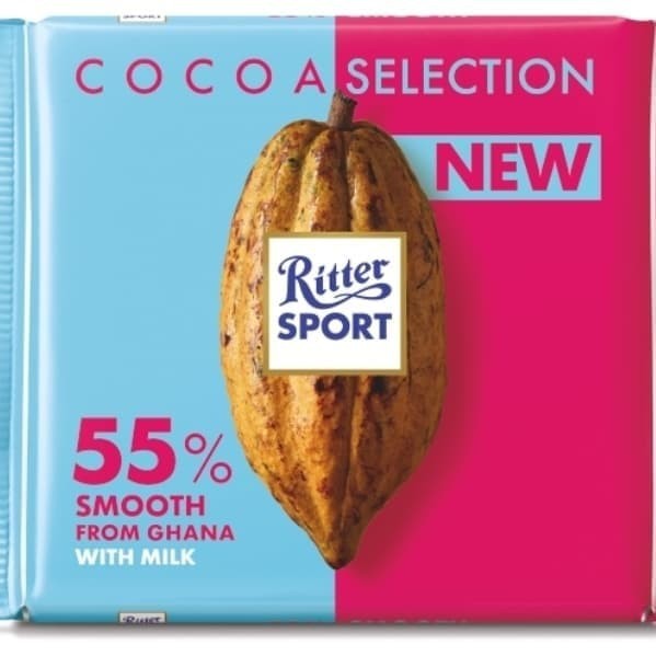 

Ritter Sport Smooth with Cocoa 55% [ 100 gr ]