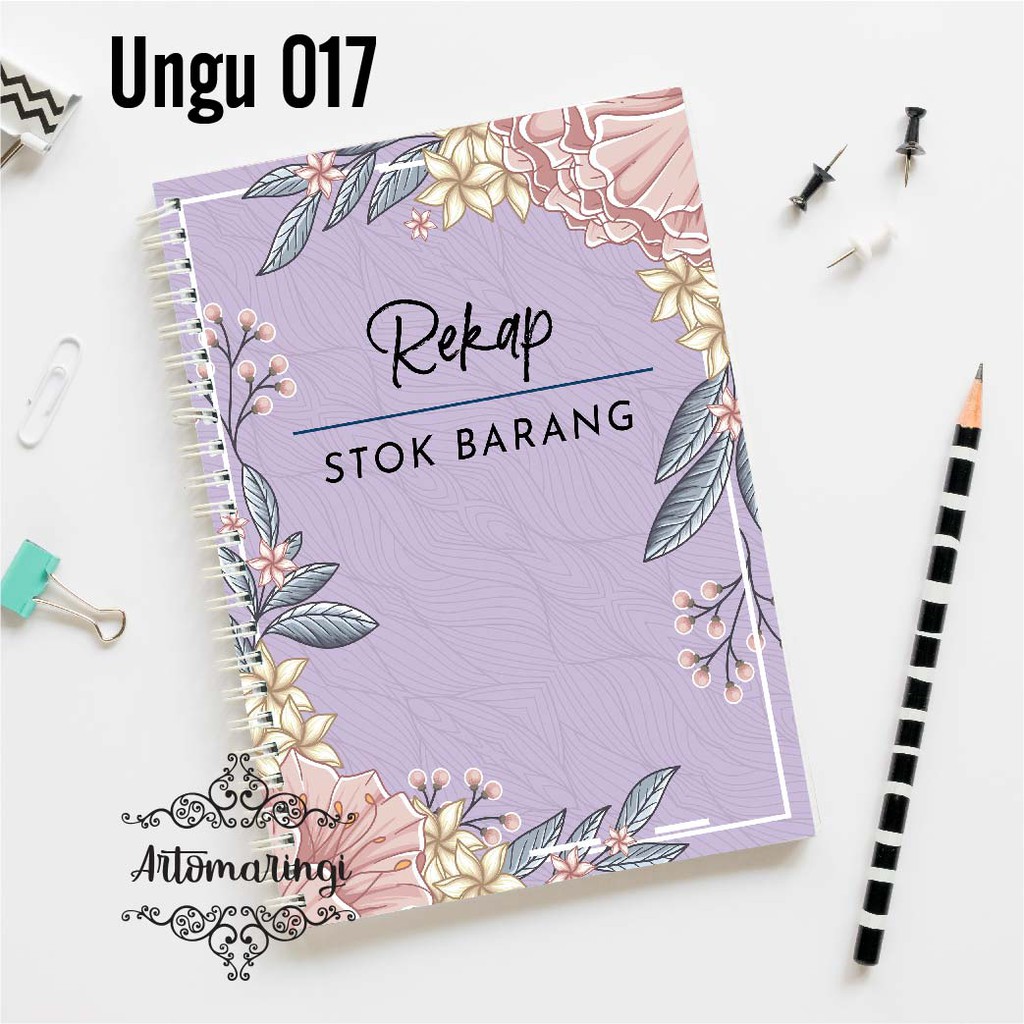 

Artomaringi Buku Rekap Stok Barang BELI 2 Buku Gratis 1 Pen Gel kode 17-19