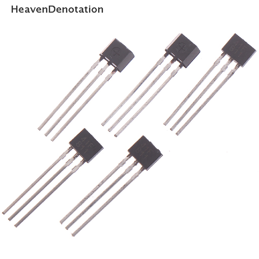 [HeavenDenotation] 10PCS 41F/0H41/SH41/SS41F/S41 Bipolar Hall Element Sensor TO-92UA Printing 41F