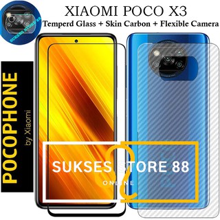 XIAOMI POCO X3 NFC Temper Glass Tempered Anti Gores Layar