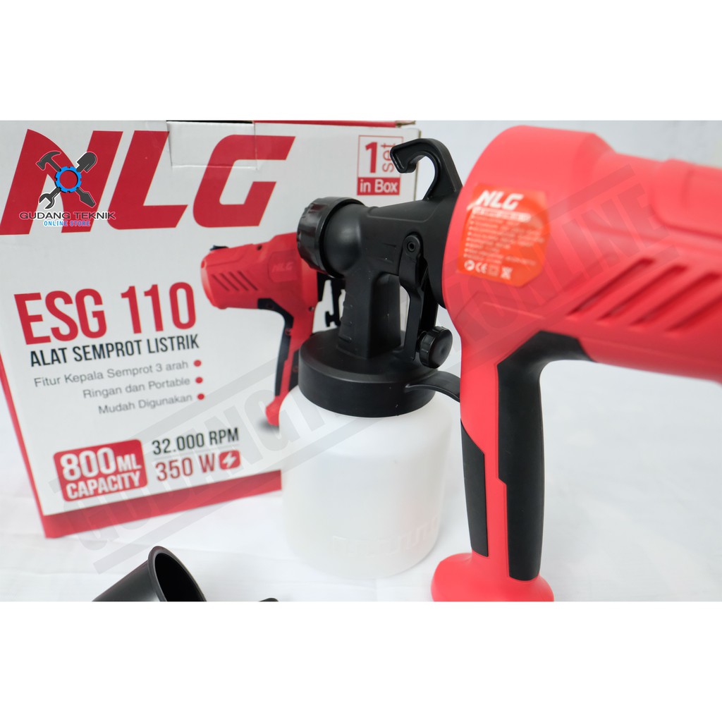 Electric Spraygun NLG ESG 110 / Alat Semprot Cat Elektrik NLG ESG110