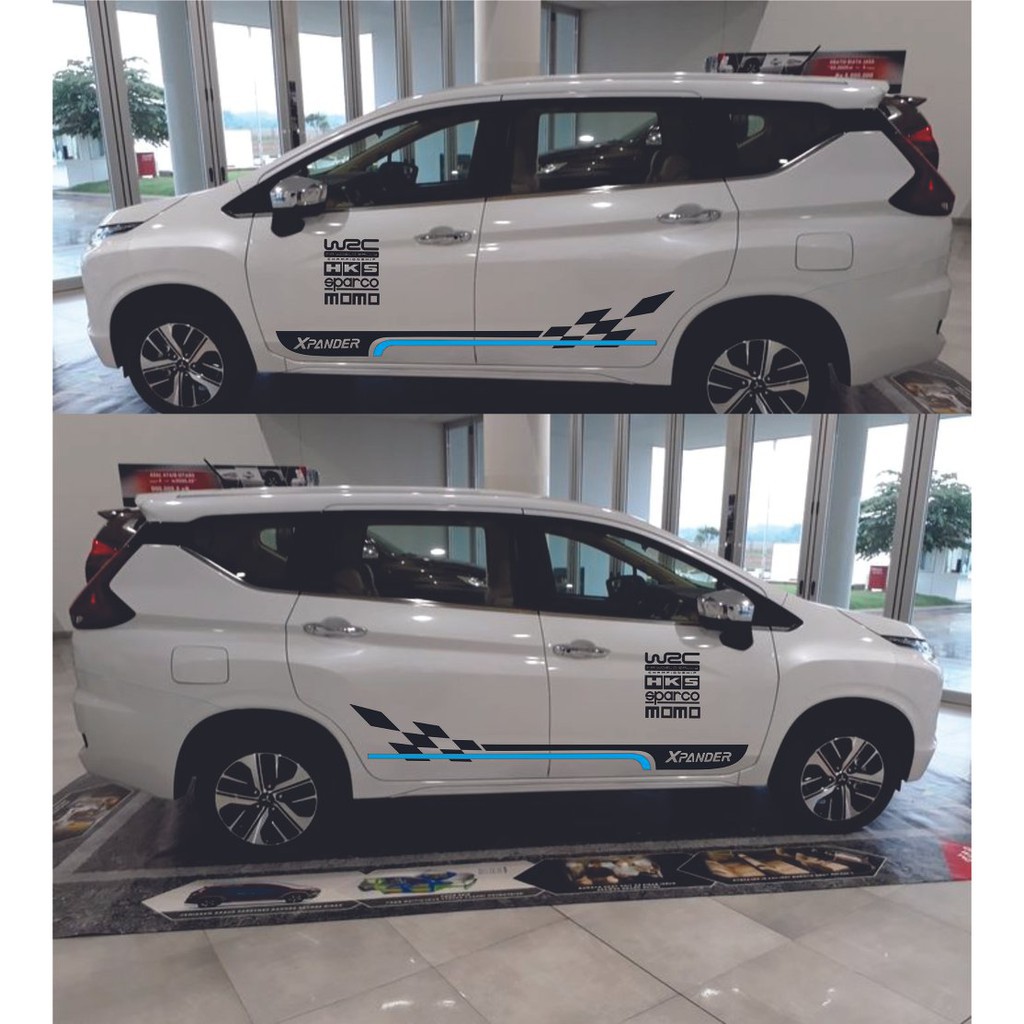 [COD] promo terlaris stiker mobil cutting stiker xpander striping xpander terbaru