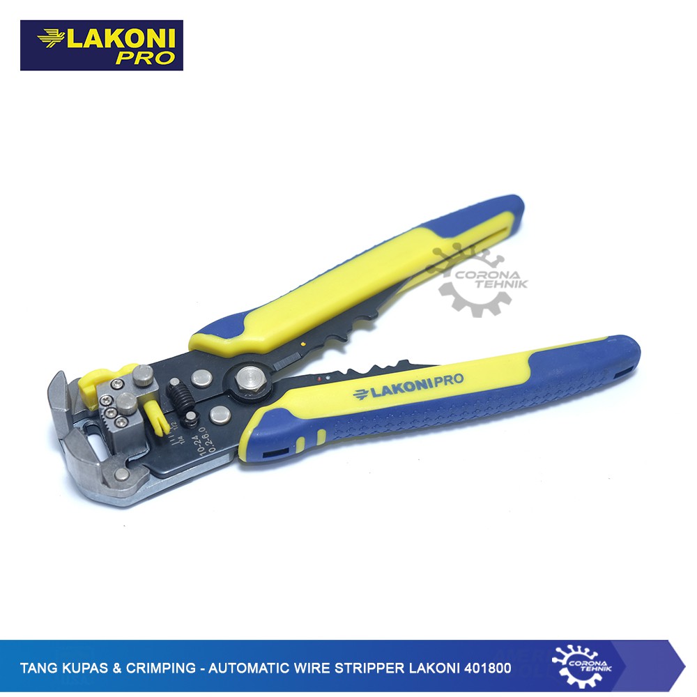 Automatic Wire Stripper Lakoni 401800 - Tang Kupas &amp; Crimping