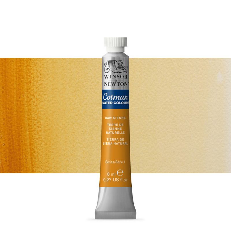 

CAT AIR COTMAN WATER COLOUR TUBE 8 ML RAW SIENNA WINSOR & NEWTON