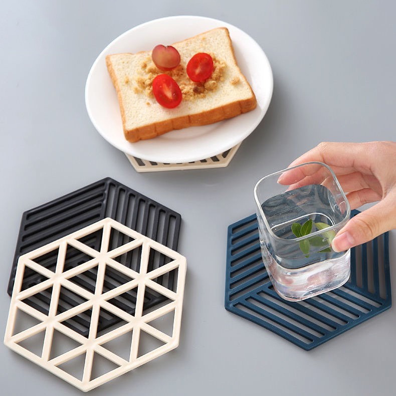 HOVELSHOP Alas Tatakan Piring Panci Gelas Anti Slip Silicone Premium