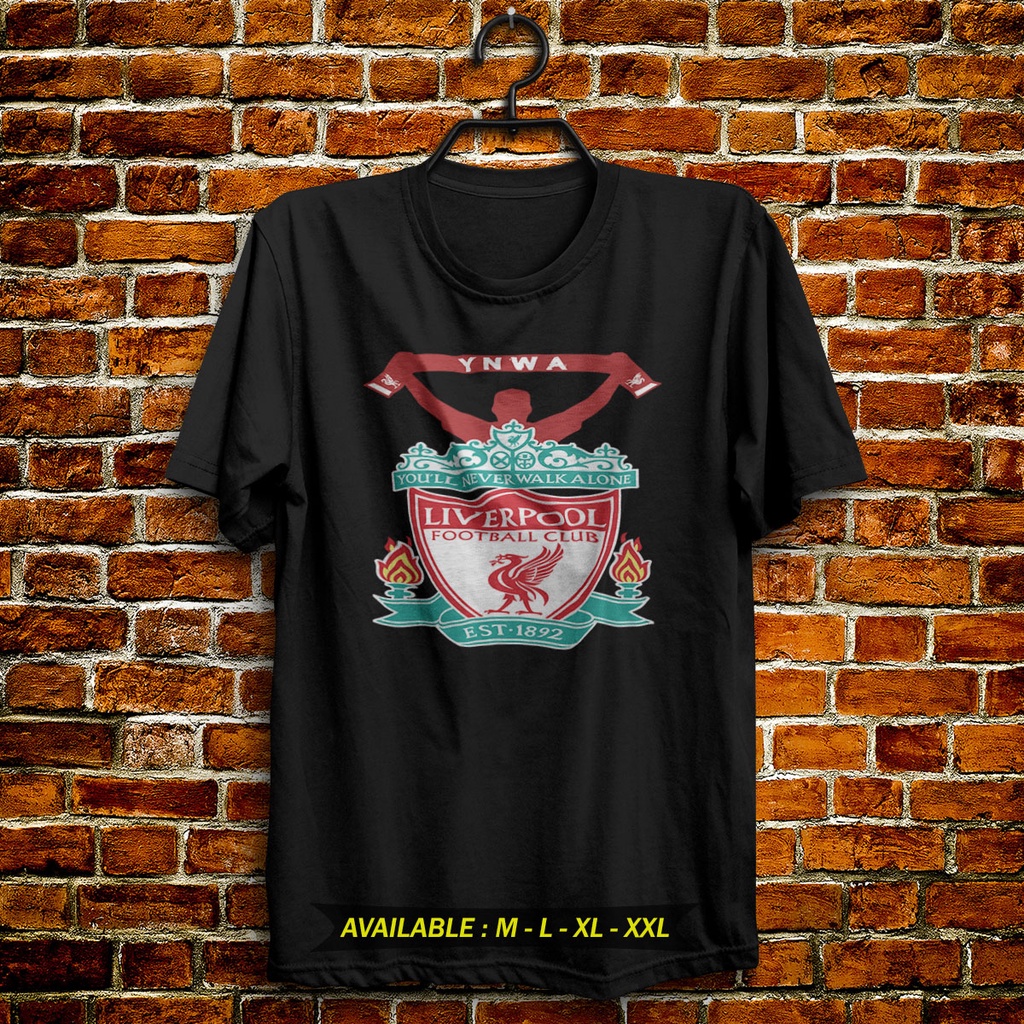 KAOS OBLONG PRIA DEWASA LENGAN PENDEK BAJU COWOK LIVERPOOL