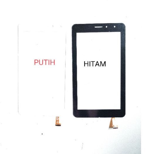 TUOCHSCREEN TS TC TAB ADVAN E1C 3G X7 PLUS LAYAR SENTUH TOUCH SCREEN