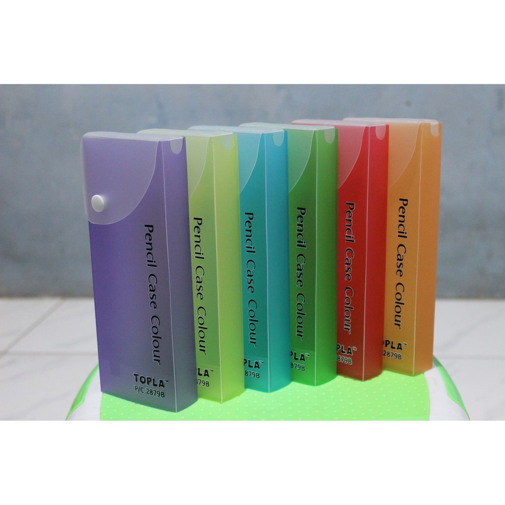 

tempat pencil pensil pulpel spidol alat tulis lainya plastik pelastik