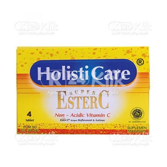 Ester C strip isi 4 tablet Holisticare