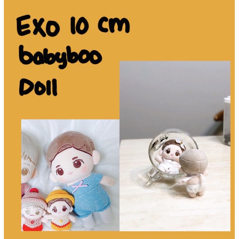 baca deskripsi  exo babyboo doll 10cm kai baekhyun d.o xiumin kyungsoo boneka