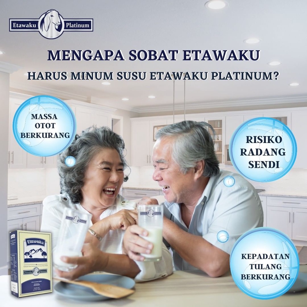 Etawaku Platinum [Bisa COD] - Susu Kambing Etawa Asli Original Provit &amp; Krimer Bubuk Solusi Atasi Masalah Pernapasan / Asma / Kolesterol Tinggi Manfaat Susu Kambing Etawa 20 Manfaat Susu Kambing Etawa