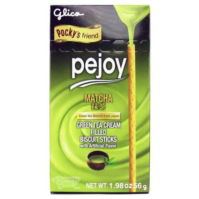 

Glico Pejoy Biskuit Stik Isi Krim Rasa Matcha [32gr]