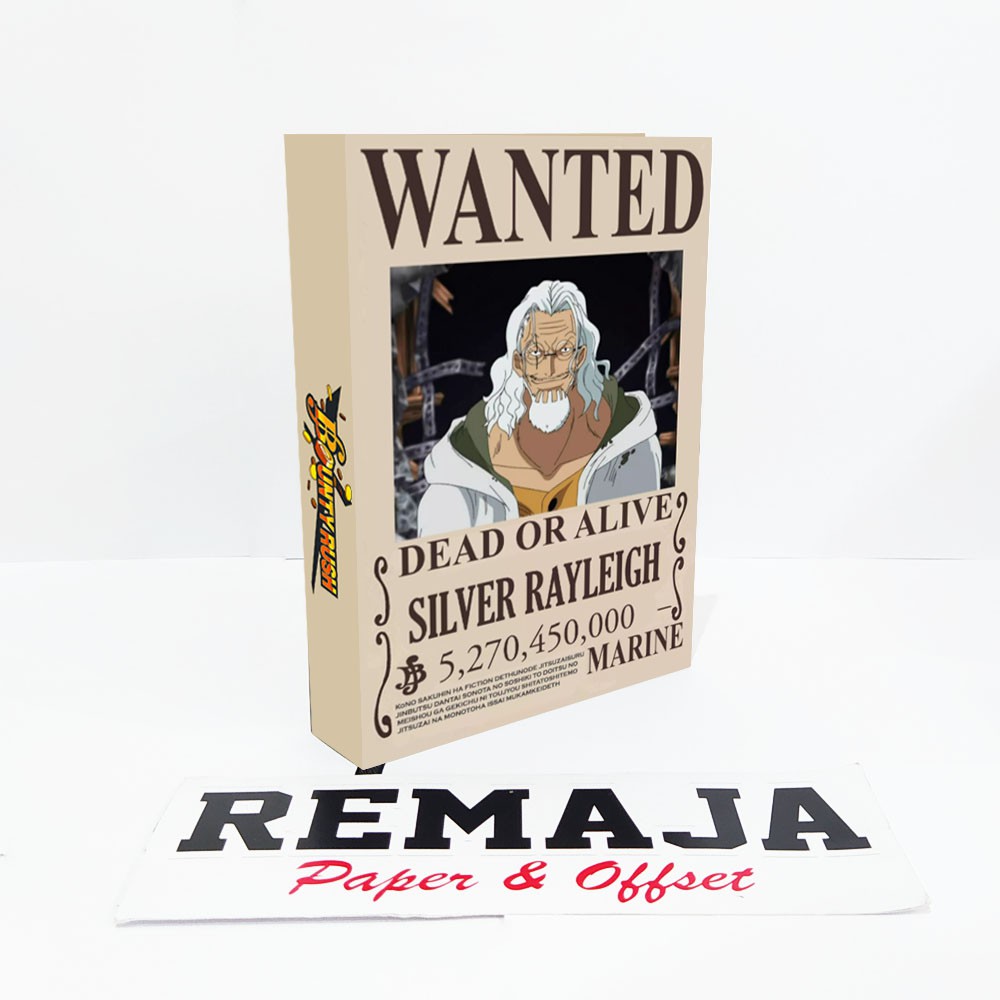 

Notebook Hardcover Onepiece Silver Rayleigh