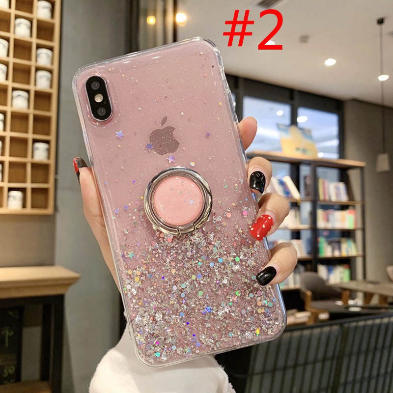 Soft Casing Silikon Case OPPO A53 A33 2020 A57 A39 F1S F11 Pro 3 5 5S 5i C3 C11 C15 C12 Pro 7 7i C17 Narzo 20 Pro Starry Sky Ring