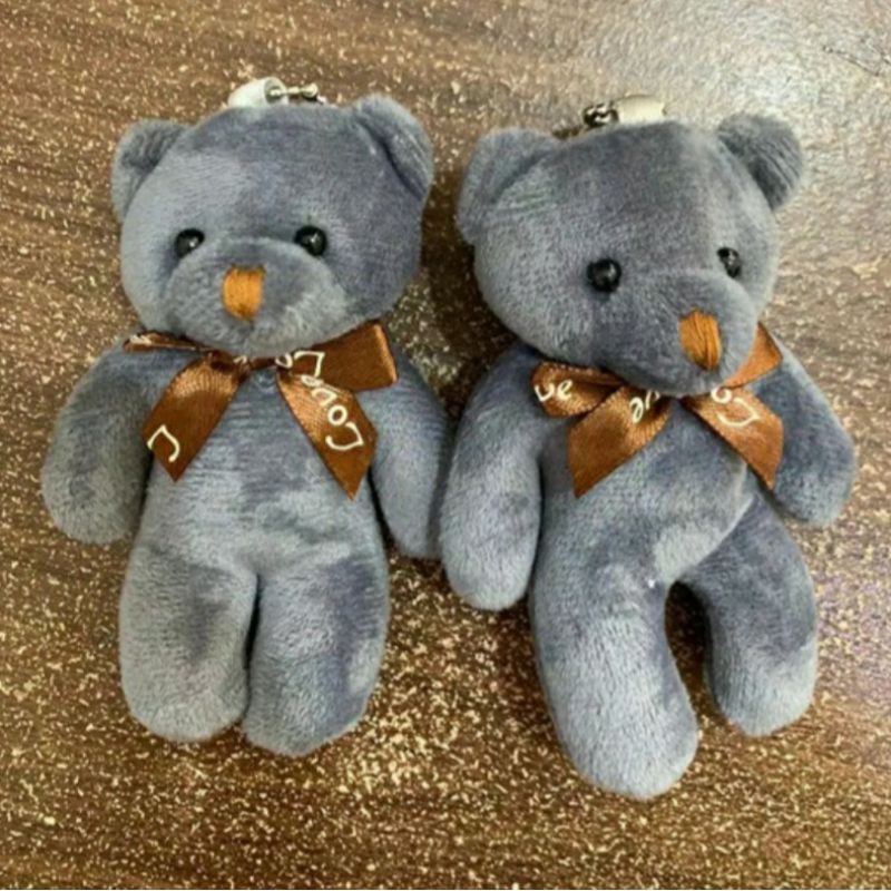 Gantungan Tas atau Kunci Boneka Beruang Import