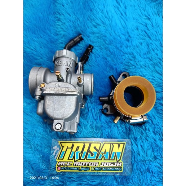 KARBURATOR/KARBU PE 24 KEIHIN PLUS MANIPOL SATRIA 2TAK