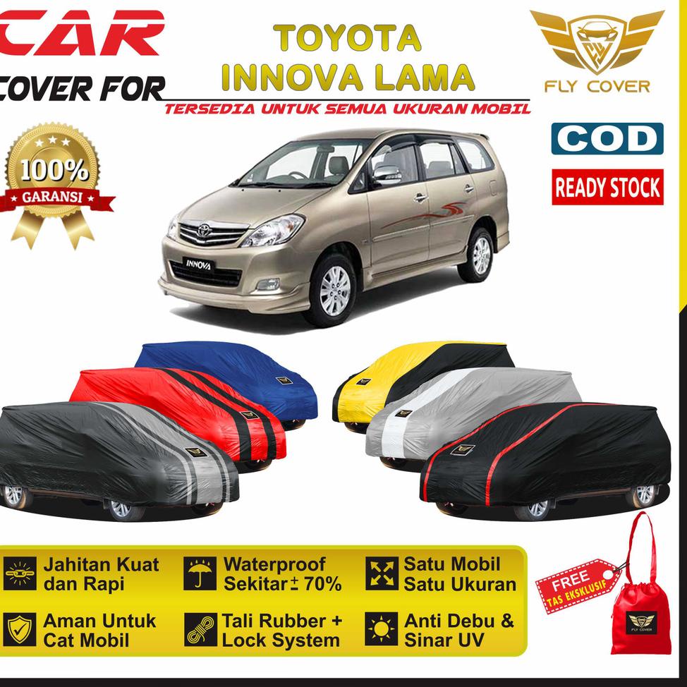 [KODE PRODUK KDBJO6992] Body Cover Mobil INNOVA LAMA / Sarung INOVA 2004 2005 2006 2007 2008 Mantel 