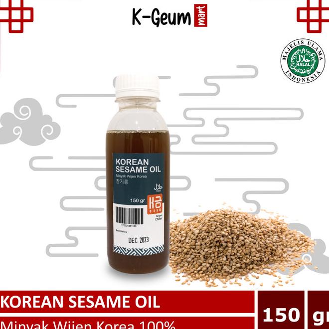 

Minyak Wijen Korea 100% Murni | Korean Sesame Oil Halal